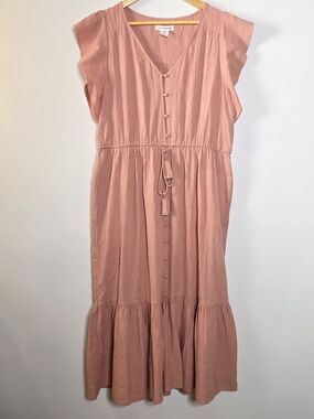 Lucky Brand | Dresses | Lucky Brand Coverall Lace Schiffley Maxi Dress |  Poshmark